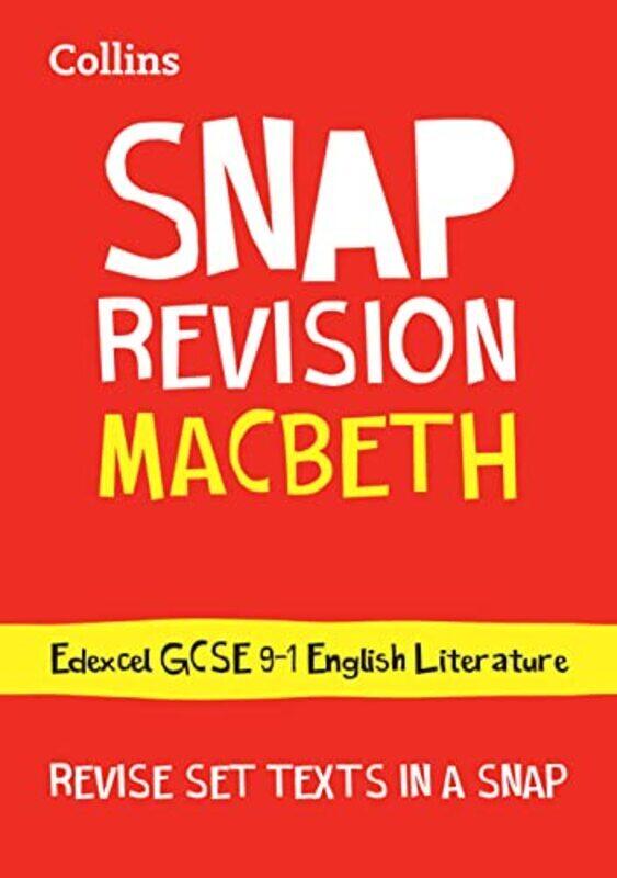 

Macbeth: Edexcel GCSE 9-1 English Literature Text Guide: Ideal for home learning, 2022 and 2023 exam,Paperback by Collins GCSE