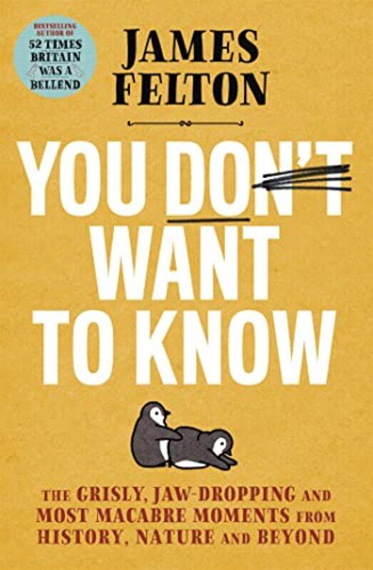 

You Dont Want To Know by James Felton-Hardcover