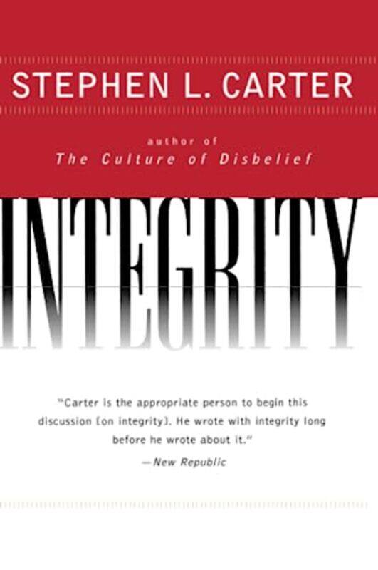 

Integrity By Carter, Stephen L (Yale Law School) - Paperback