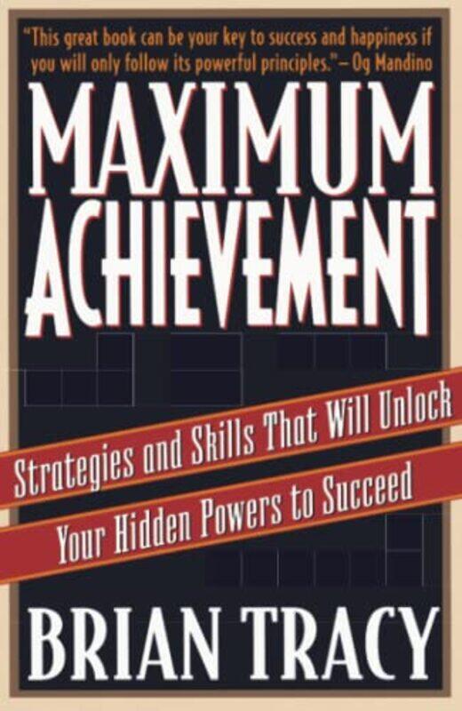 

Maximum Achievement by Brian Tracy-Paperback