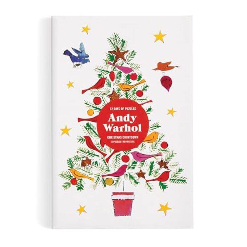 

12 Days Of Puzzles Christmas Countdown By Warhol Andy - Hardcover