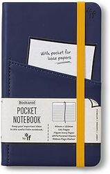 Bookaroo Pocket Notebook A6 Navy By If Usa -Paperback