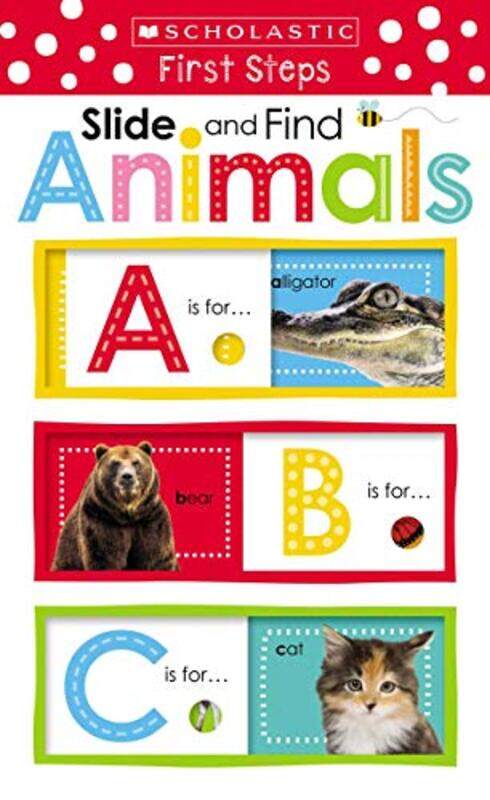 

Animals Abc Scholastic Early Learners Slide And Find By Scholastic Paperback