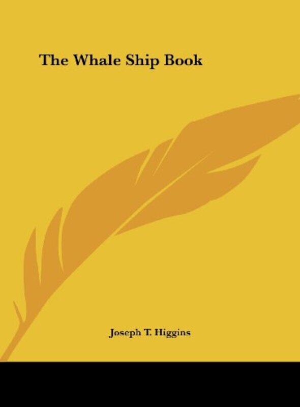 

Whale Ship Book-Paperback