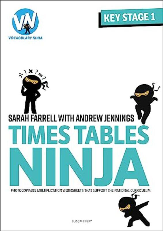 

Times Tables Ninja for KS1 by Alan Watts-Paperback