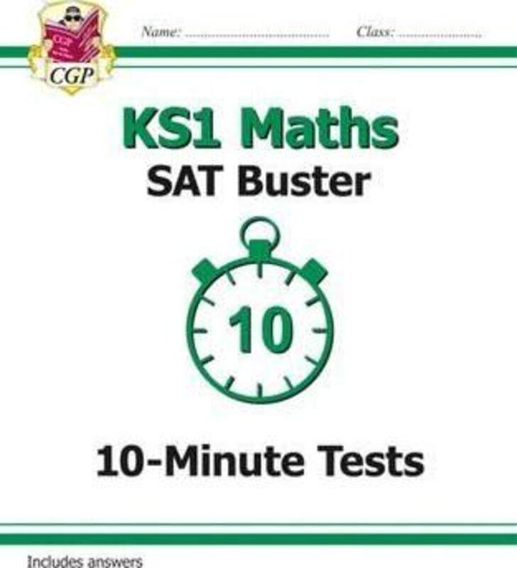 

KS1 Maths SAT Buster: 10-Minute Tests (for the 2022 tests),Paperback,ByCGP Books - CGP Books