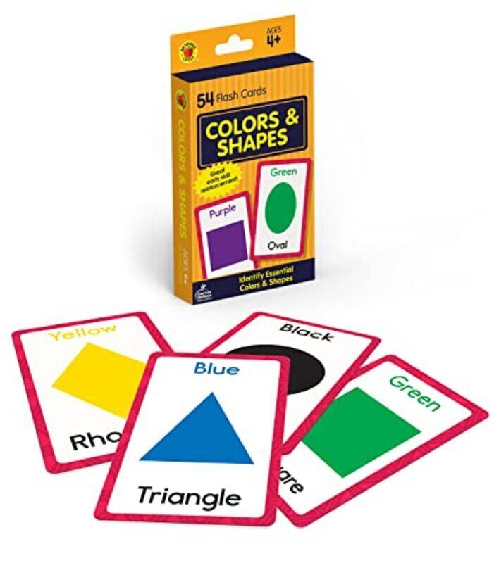 

Colors And Shapes Flash Cards By Brighter Child Paperback