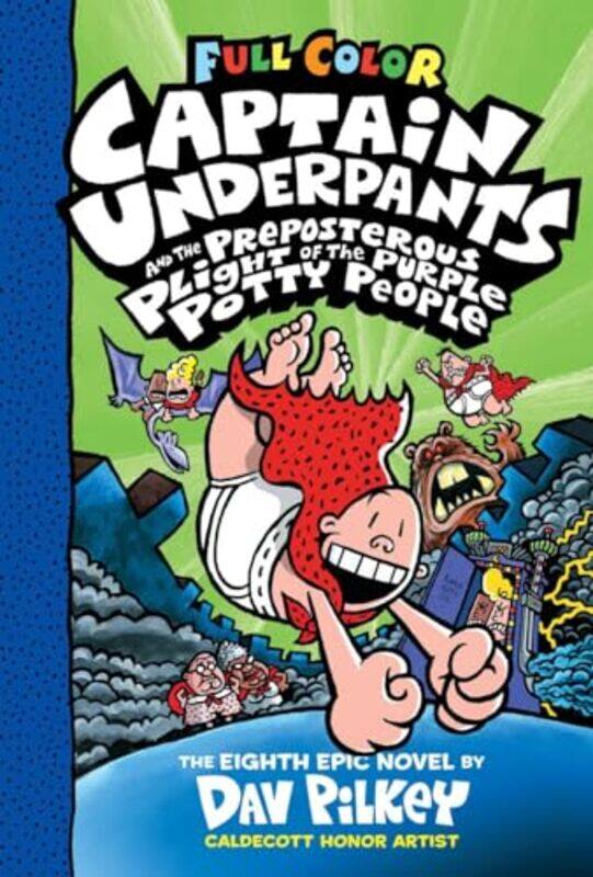 

Capt Underpants08 Color Preposterous Pli By Pilkey Dav - Hardcover