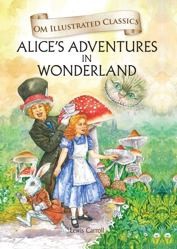 

Alice in Woderland: Om Illustrated Classics, Hardcover Book, By: Lewis Carroll