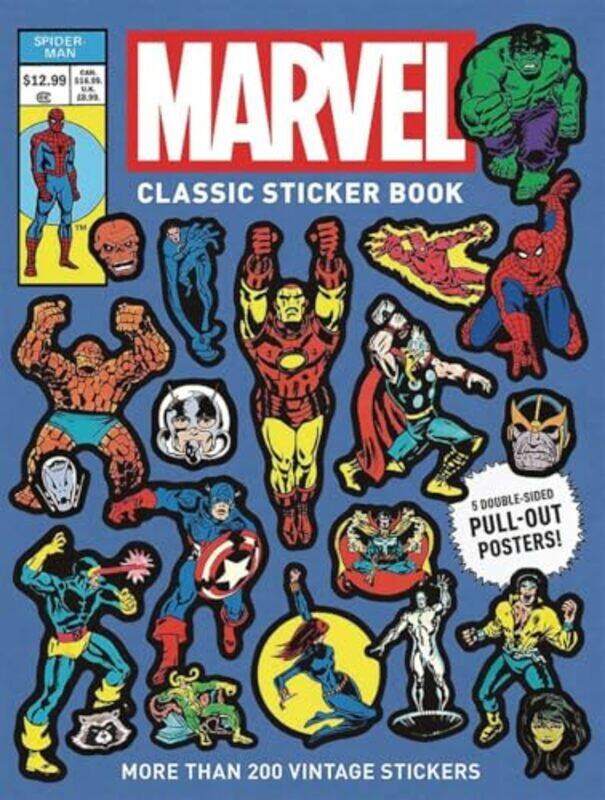 

Marvel Classic Sticker Book by Chilton Williamson-Paperback