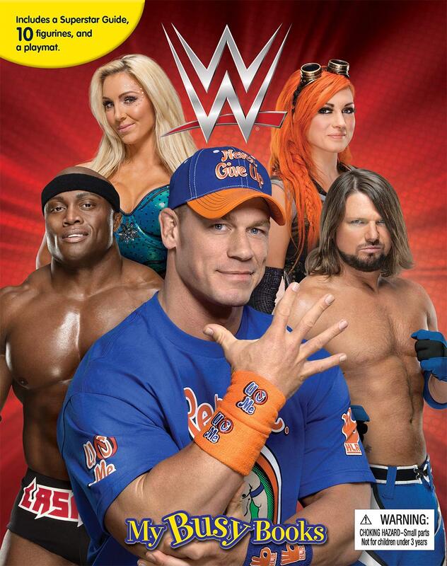 WWE My Busy Book, Board Book, By: Phidal Publishing Inc.