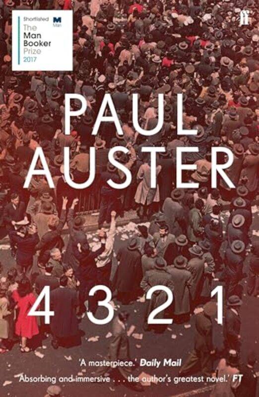 

4 3 2 1 by Paul Auster-Paperback