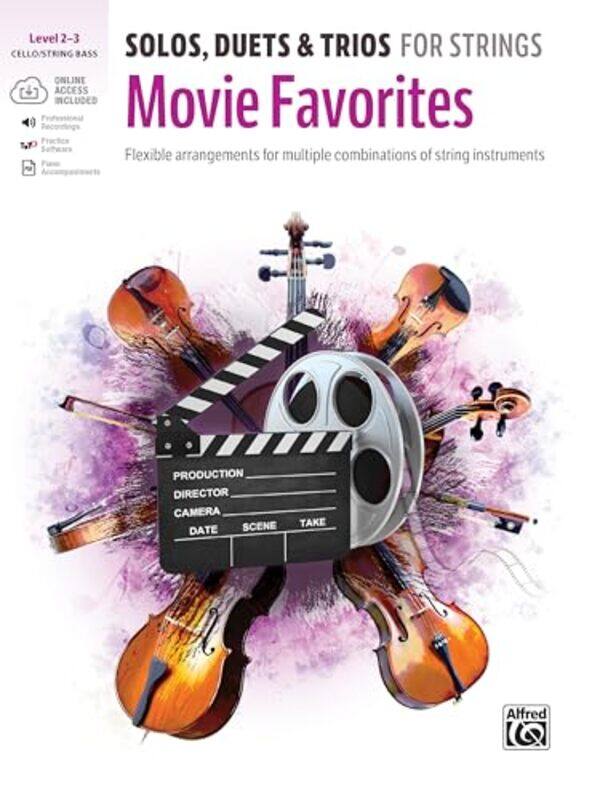 

Solos Duets And Trios For Strings Movie Fa By Cello & String Bass - Paperback