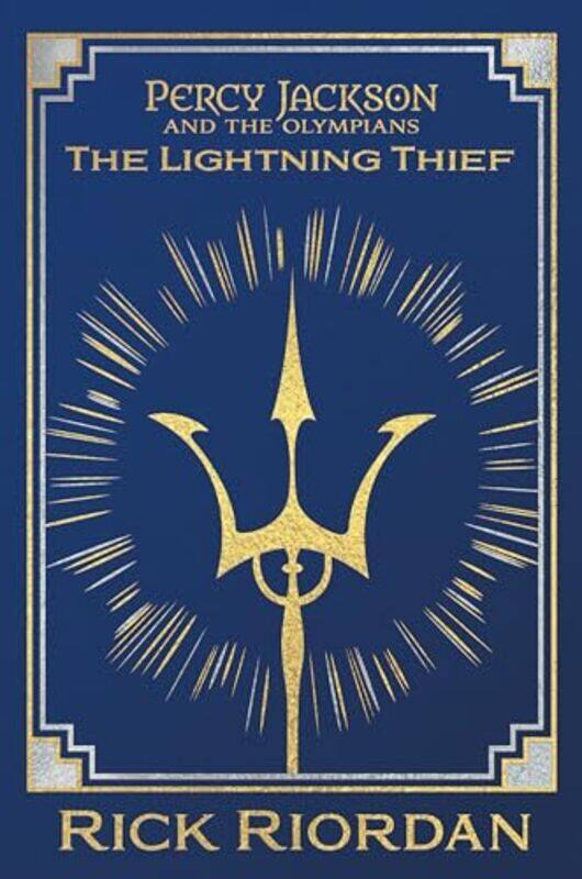 

Percy Jackson And The Olympians The Lightning Thief Deluxe Collectors Edition By Rick Riordan - Hardcover