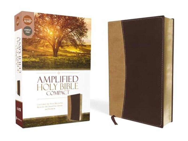 

Amplified Holy Bible Compact Leathersoft Tanburgundy, Paperback by Zondervan
