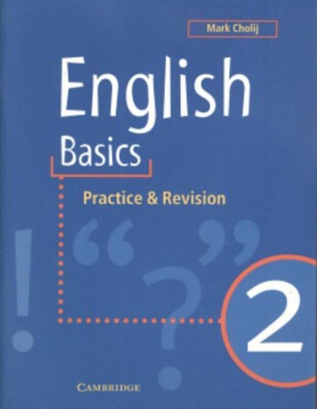 

English Basics 2 , Paperback by Mark Cholij (College of Central London)