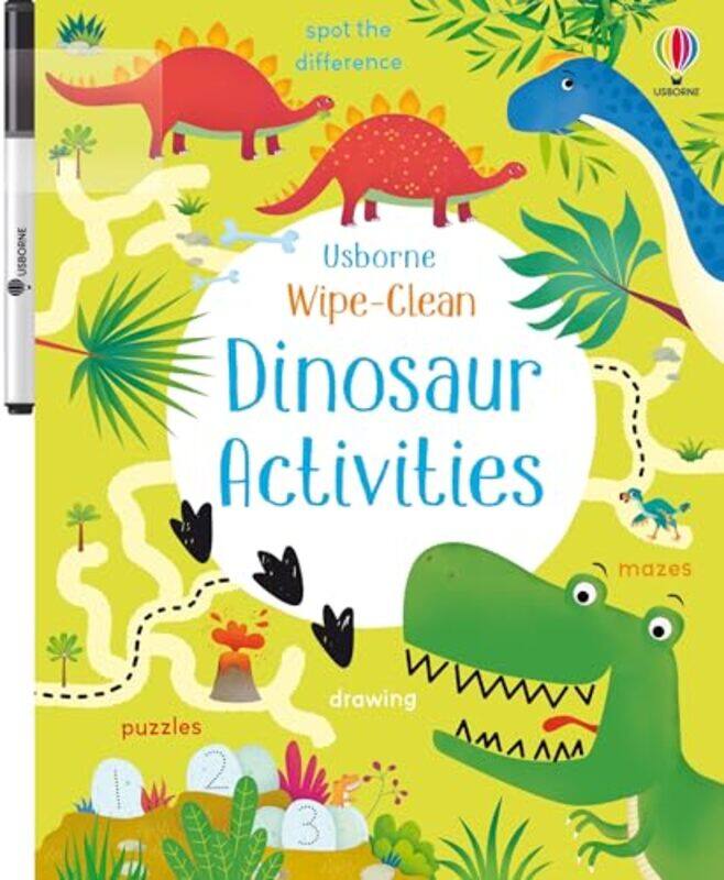 

Wipe Clean Dinosaur Activities By Robson Kirsteen - Paperback