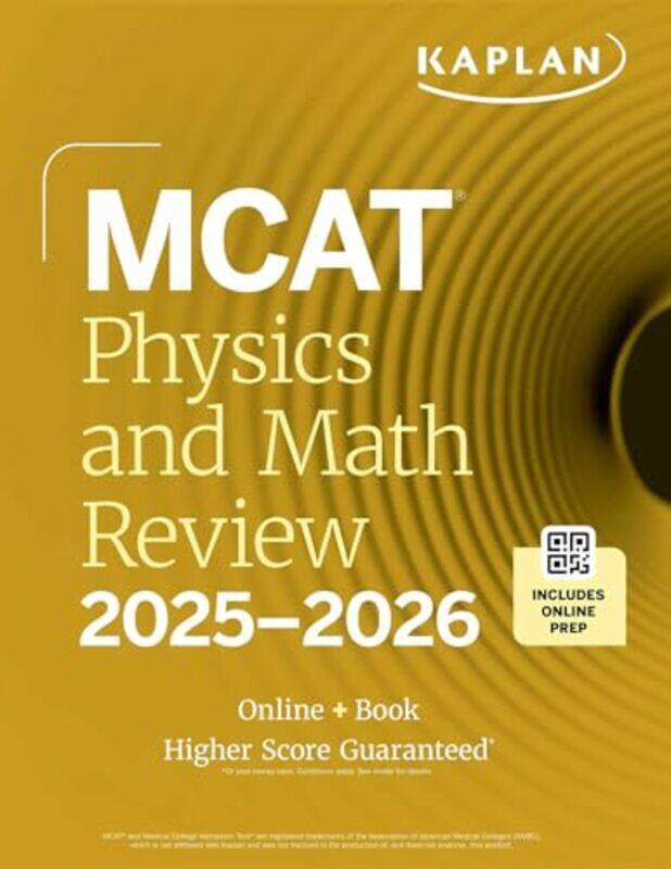 

Mcat Physics And Math Review 2025-2026 Paperback