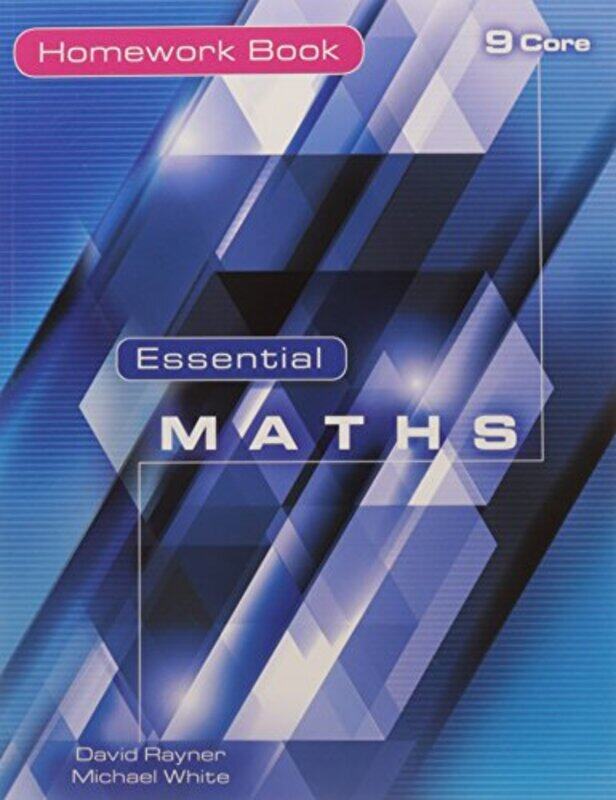 

Essential Maths 9 Core Homework Book -Paperback