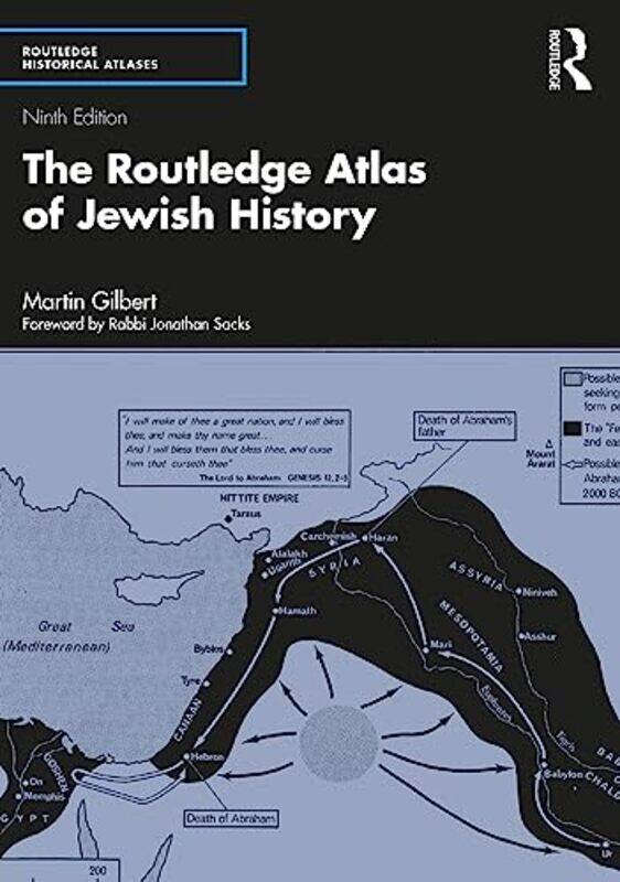 

The Routledge Atlas of Jewish History by DC Sircar-Paperback