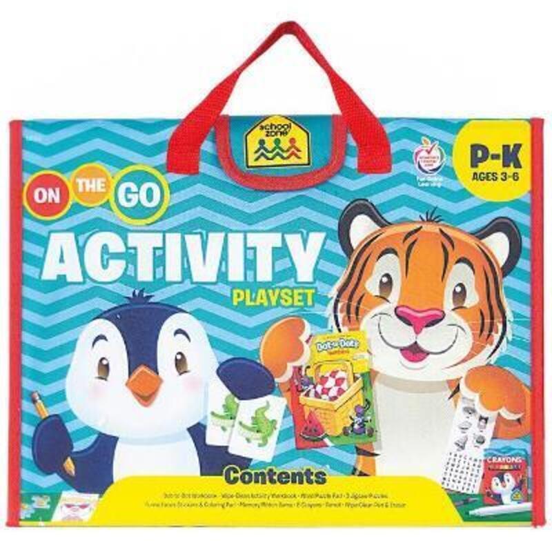 School Zone on the Go Activity Learning Playset.paperback,By :Zone, School