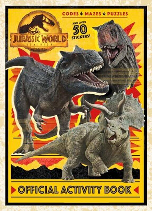 

Jurassic World Dominion Official Activity Book Jurassic World Dominion by Chlebowski, Rachel -..Paperback