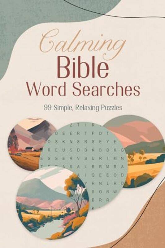 

Calming Bible Word Searches 99 Simple By Compiled By Barbour Staff - Paperback