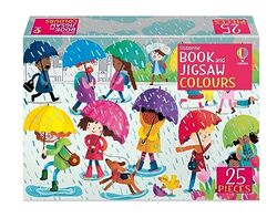 Book and Jigsaw Colours by Felicity BrooksSophia Touliatou-Paperback