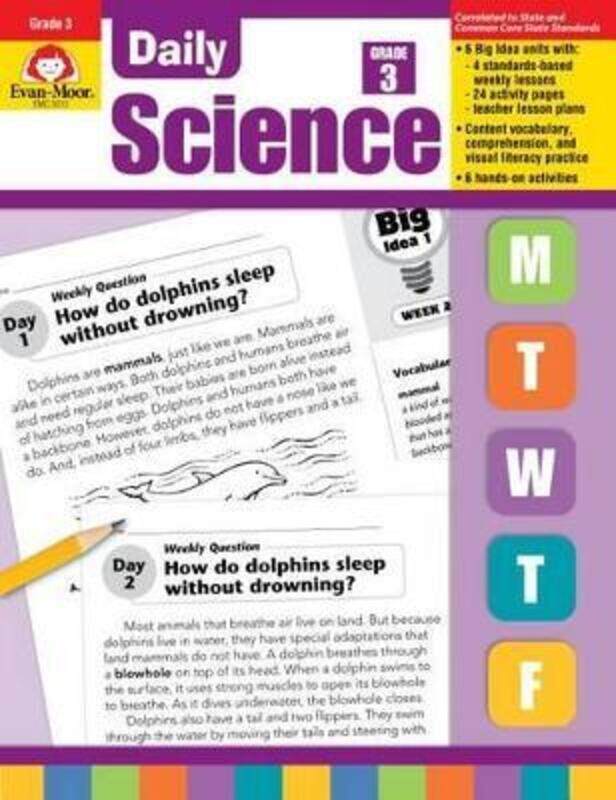 

Daily Science Grade 3.paperback,By :Evan-Moor Educational Publishers