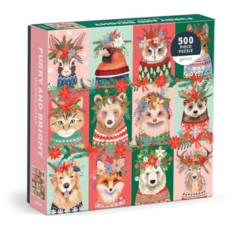 

Furry And Bright 500Pc Puzzle By Charro Mia - Hardcover