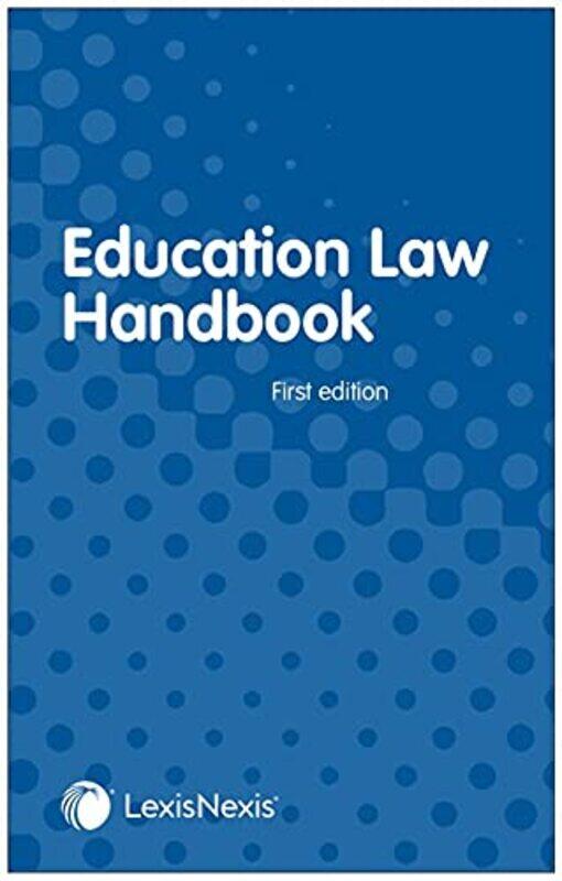 

Education Law Handbook by R Sanford MartinChristine Schultz-Hardcover