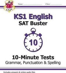 KS1 English SAT Buster 10-Minute Tests: Grammar, Punctuation & Spelling (for the 2022 tests).paperback,By :CGP Books - CGP Books