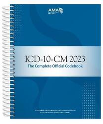 ICD-10-CM 2023: The Complete Official Codebook,Paperback, By:American Medical Association
