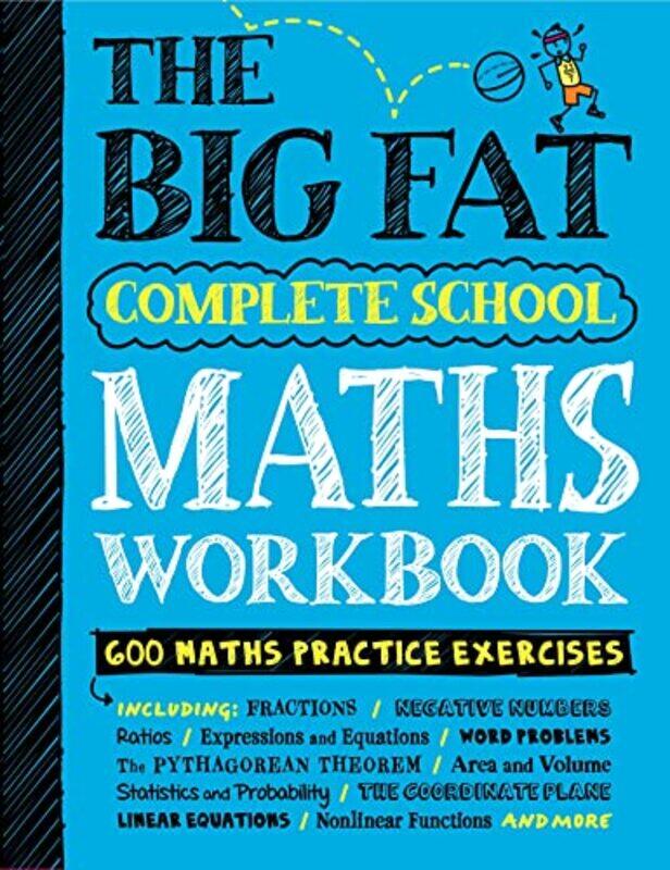 

The Big Fat Complete School Maths Workbook UK Edition by Workman Publishing-Paperback