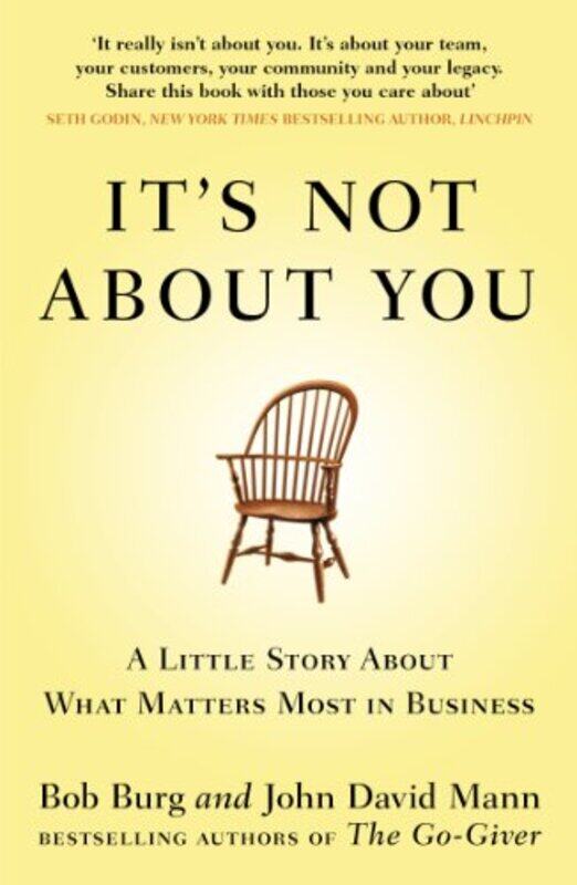 

Its Not About You by John David MannBob Burg-Paperback