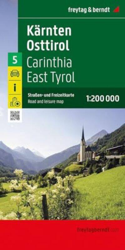 

Carinthia, East Tyrol Road and Leisure Map by -Other Book Format