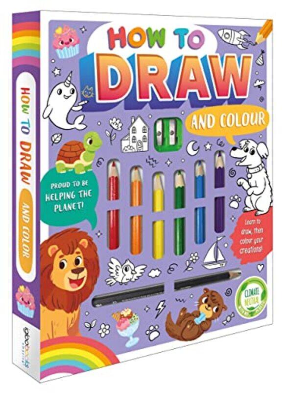 

How to Draw and Colour by Igloo Books-Paperback