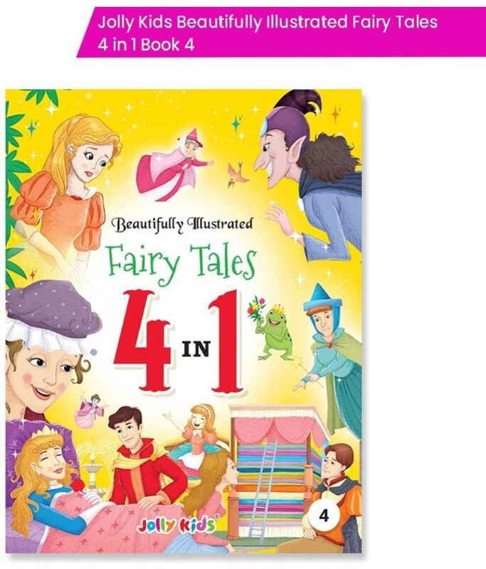 

Fairy Tales 4 In 1 Book 4 by Jolly Kids-Paperback