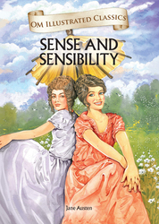 Sense and Sensibility-Om Illustrated Classics, Hardcover Book, By: Jane Austen