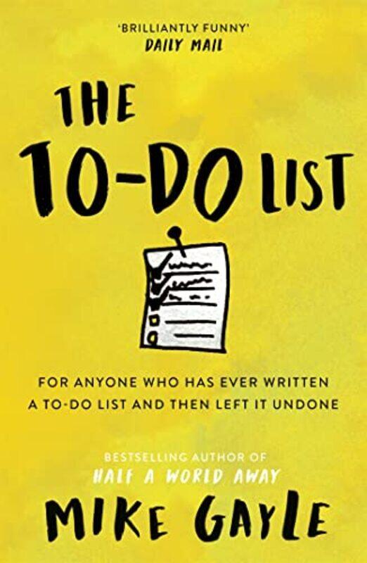 

The ToDo List by Mike Gayle-Paperback