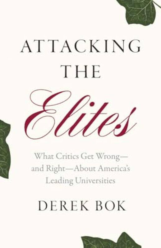 

Attacking the Elites by Jo University of Hong Kong ReddyRick Nottingham Trent Univeristy UK Canavan-Hardcover