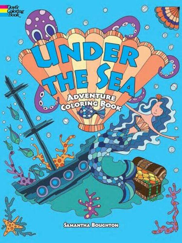 

Under the Sea Adventure Coloring Book by Samantha Boughton-Paperback