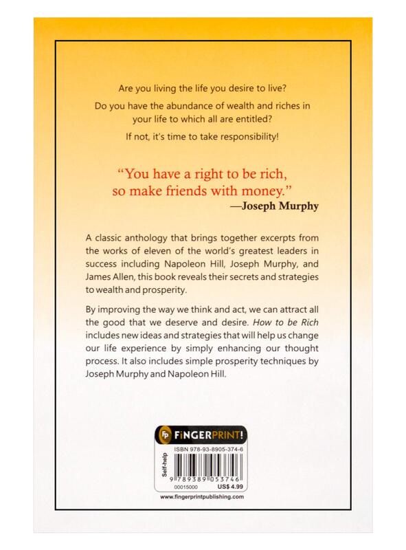 How To Be Rich - Fingerprint By Edited By  - Paperback
