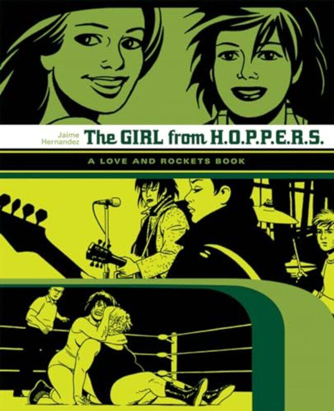 

Love and Rockets The Girl from Hoppers by Jaime Hernandez-Paperback