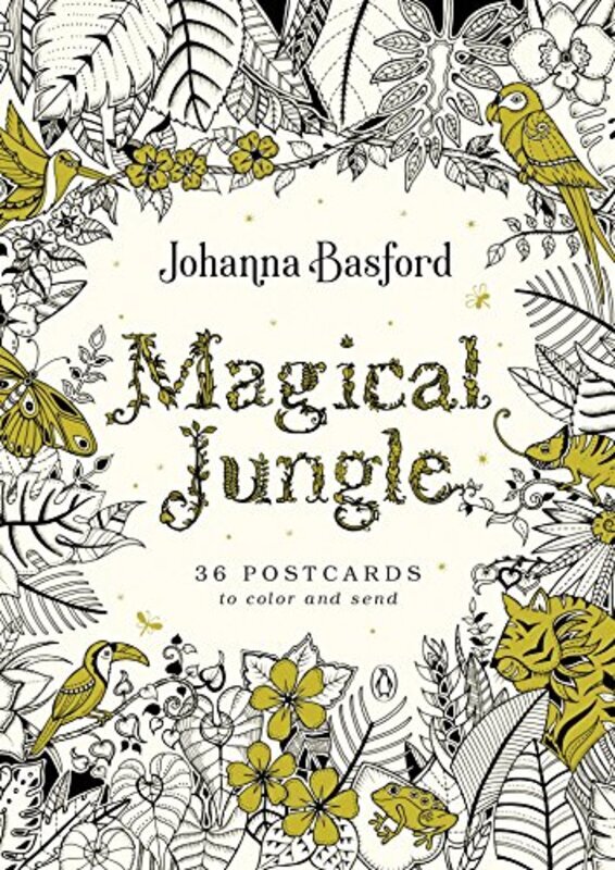 

Magical Jungle: 36 Postcards to Color and Send,Paperback by Basford, Johanna