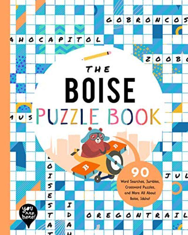 

Boise Puzzle Book by YOU ARE HERE BOOKS-Paperback