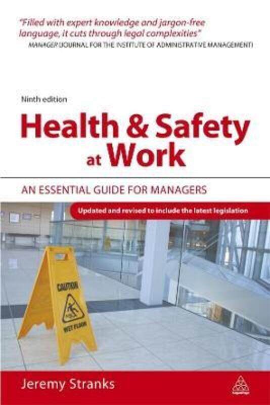 

Health and Safety at Work: An Essential Guide for Managers.paperback,By :Jeremy Stranks