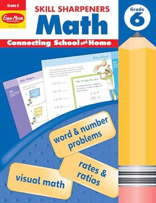 

Skill Sharpeners Math By Gr6 - Paperback