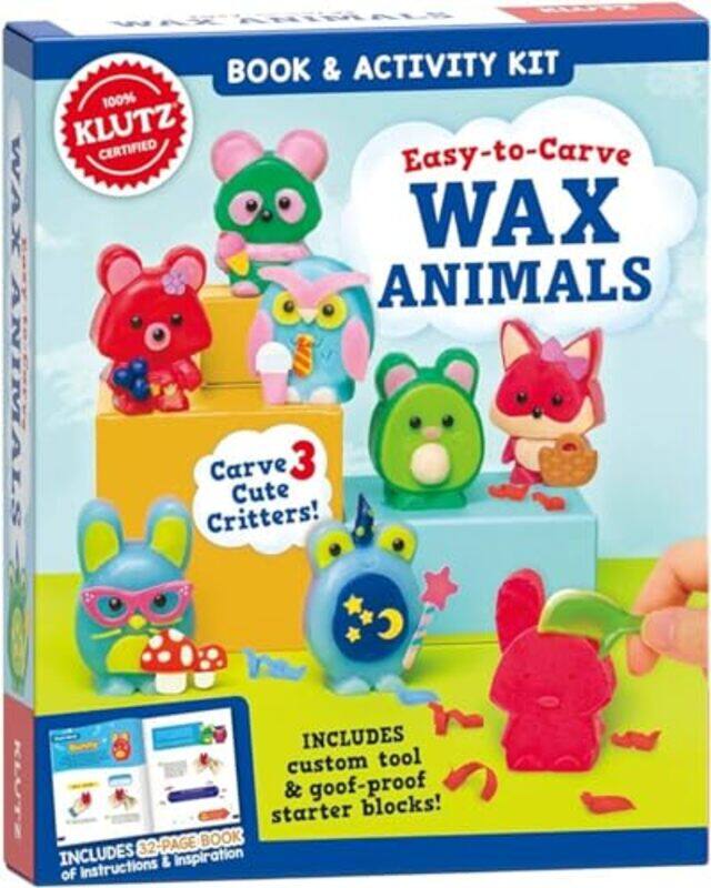 

Easy-To-Carve Wax Animals By Editors Of Klutz - Paperback