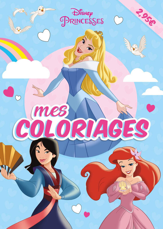 

Disney Princesses - Mes Coloriages, Paperback Book, By: Hachette Jeunesse